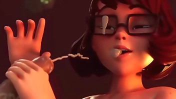 MILF Velma 3D Blowjob - Uncensored Hentai