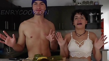 Making Hallacas and then blowjobs