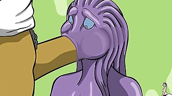 One alien fucks to play nice while the other fucks to obey her leader