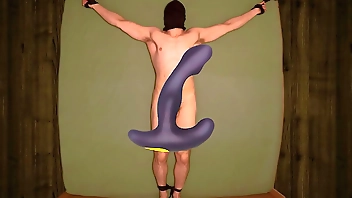 The student was left alone with a prostate vibrator inserted. He wasn't told how long he will be there. You can imagine what is going on in his mind.