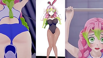 MITSURI KANROJI TEACH YOU HER TRAINING [ Kimetsu No Yaiba Hentai]