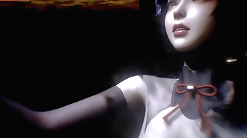 Hentai 3D - 108 Goddess ( ep 37) - Hot chick on train