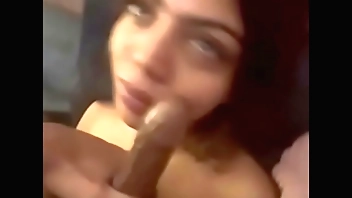 Face fucking my lil brown slut till she choked