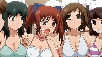 Teen Orgy at the Public Pool! Hentai [Subtitled]