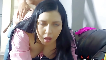 Passionate doggy style sex, pov included to see how it goes in and out