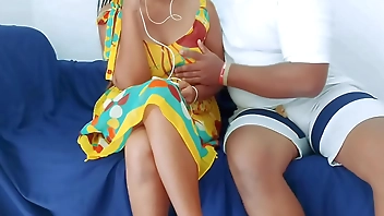 indian bhabhi fucked - I let my stepbrother to fuck While my boyfriend on a call Condam fuck