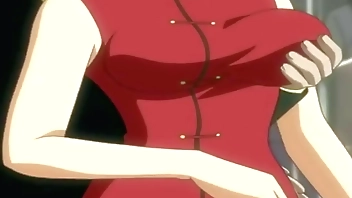 Hentai – Touching a Busty Japanese Teen in the Train [Uncensored]