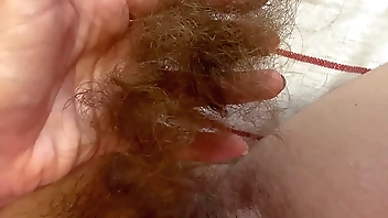 TRIMMING MY SUPER LONG PUSSY HAIR CLOSEUP