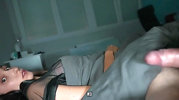 DAY 7 - Family therapy for Step mom and Step son come to Share bed with Creampie and Facial. Kisscat