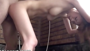 After sucking a manmeat like a real slutty goddess, the dirty old milf, Mikuru Shiina, takes on some of the greatest hardcore Japanese activity in her adult video!