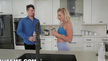 Teen PAWG Kelsey Kane's Sex Fantasy Cum True With Boyfriend Logan Xander