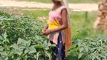 Desi Indian step sister fuck in outdoor sex