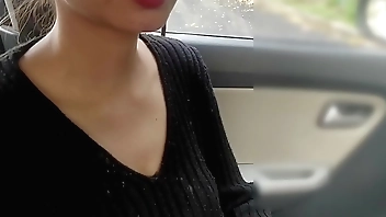 Desisaarabhabhi - Fucking my gf outdoor risky public sex with ex bf Hot sexy ex girlfriend ki chudai in Car