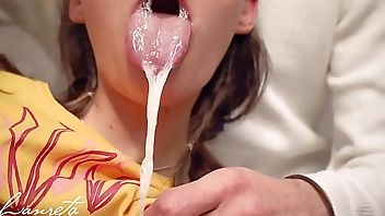 Pulsating Throatpie Compilation, Sloppiest Cum In Closed Mouth - Amateur Lanreta
