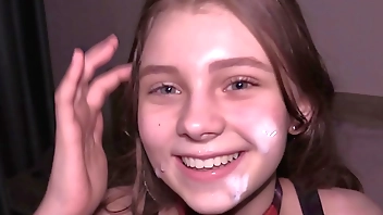 College Cutie Used As A Human Cum Dumpster