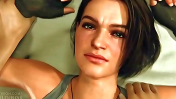 jill valentine creampie and anal - with audio
