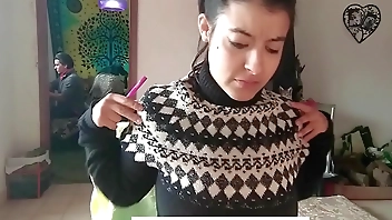 Horny stepsis fucks stepbro by surprise, hidden cam