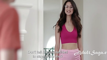 Stepsister's Specs Switched And She Can't See