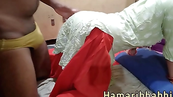 Indian girl romantic sex in salwar kameez moaning hardly.