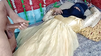 yellow dressed desi bride pussy fucking hardsex with indian desi big cock on xvideos india xxx