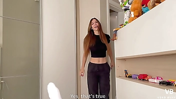 I break into my stepson's room so he can give me a creampie while my husband works