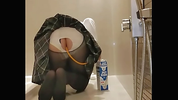 牛乳浣腸のリクエスト！