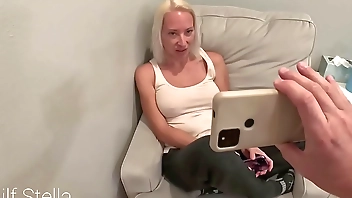 Stepsister Caught Fucking Blackmailed For Footjob By Stepbrother POV