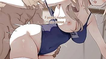 HENTAI JOI - Your hot maid brings you a pleasant surprise! (Hentai JOI, Femdom, Cucking, CEI, Gangbang, POV)