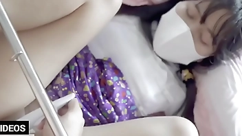 Myanmar Little Maid Spank by Vegetable