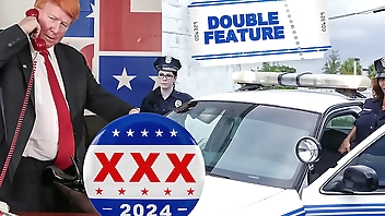 BANGBROS - Extra! Extra! Porn Double Feature: Luna Star, Norah Gold, & Lyla Lali