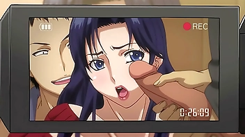 Esposa en grupo sexual siendo grabada