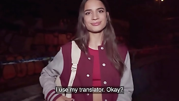 Public Agent Hot French Model is more than happy to get fucked by a stranger in public