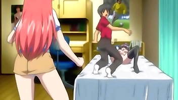 My girlfriend catches me fucking her stepsister without a condom