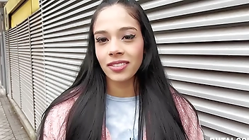 PutaLocura - Colombian beauty Katha Dawsoon convinced on the street to fuck with Torbe