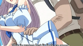 Busty Teen Likes Being Touched by a Stranger in Public - Hentai [Subtitled]