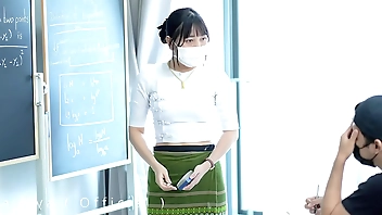 Beautiful Teacher loves banging her Ass Behind