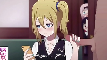 Ai Hayasaka masturbates in the office / Mistress Kaguya xxx