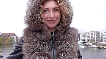 GERMAN SCOUT - Mature Ukrainian Julia picked up in Berlin and fucked dirty during the casting