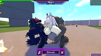 Roblox Slut Gets fucked by guys