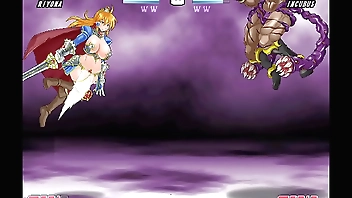 strip fighter 5 Riyona final boss incubus