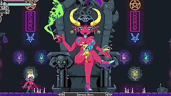 FlipWitch: Forbidden Sex Hex // All Boss Fights (Hentai Game)