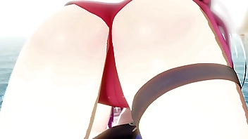 Horny Pirate Fucks her new Crewmate!