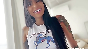 PutaLocura - The sexy fit Colombian Alejandra Rico fucks Torbe very dirty