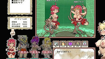 【ダンエロ＋の実況プレイ パート6】困ってるエッチなお姉さん2人組を助ける