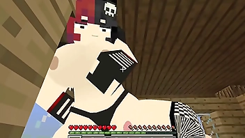 Steve comendo a gótica quadrada