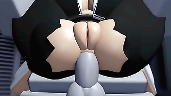 Olivia gets anal fucked and filled! (No Sound)