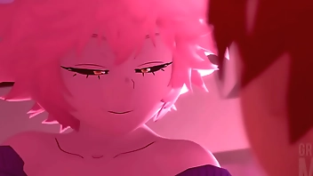 Mina x Kirishima -Just the tip by GreatM8-