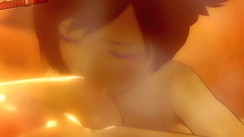 Big Titty Futa Yang Fucks Everyone in the Sauna (Loop) (Sound)