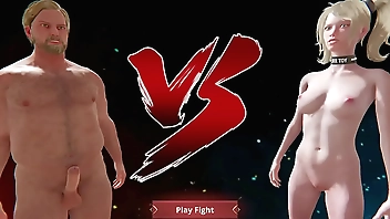 Ethan vs Bree (Naked Fighter 3D)