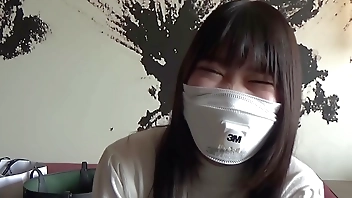 『マスクde本物素人』20才のガール！！感度抜群の元巫女さんを弄びイカせまくり…神聖な体に中出し2回戦しちゃいました『個人撮影』個撮96人目